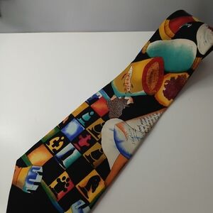 Colorful Abstract Men's Tie
